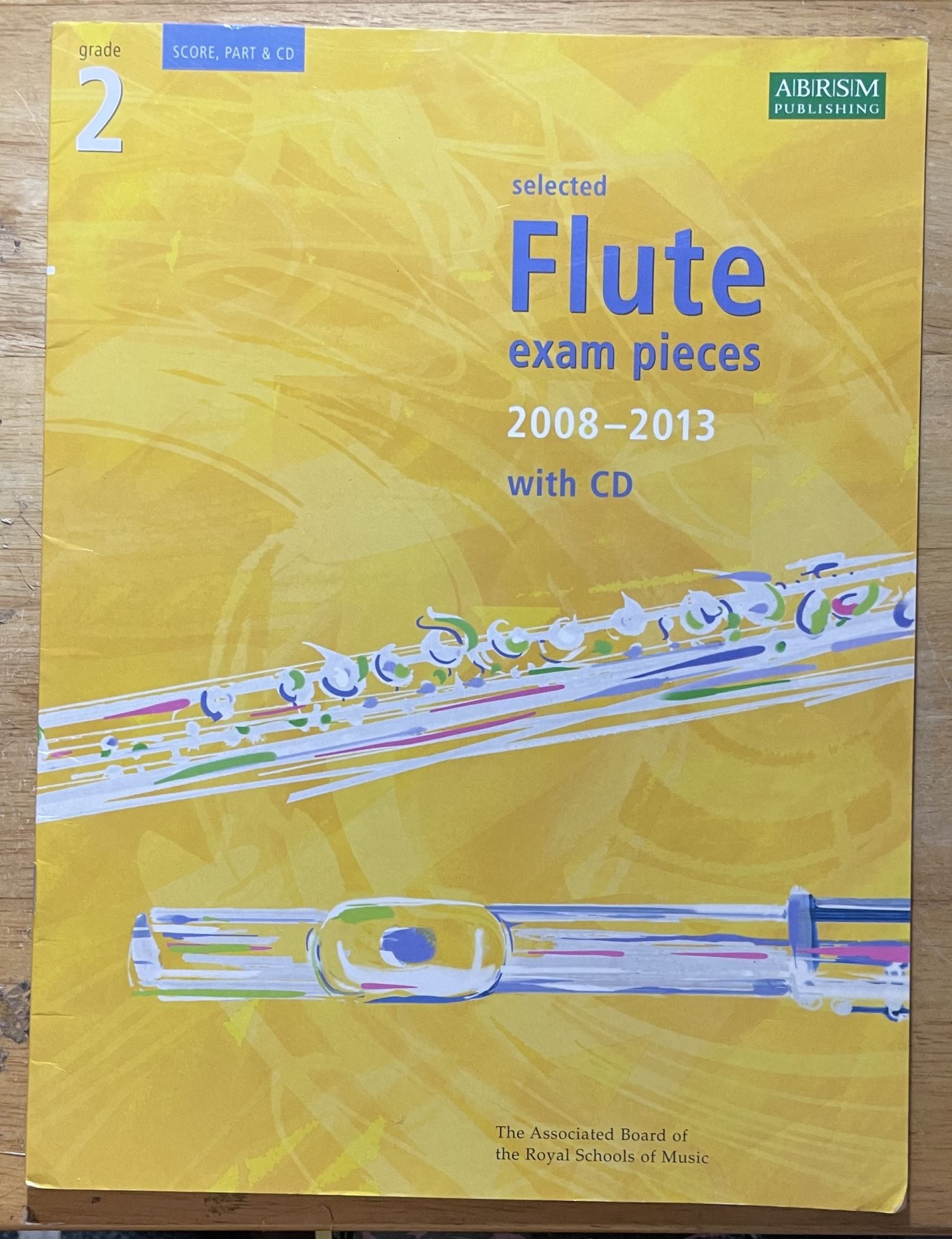 Selected Flute Exam Pieces 2008-2013 Grade 2 with CD